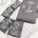 Постельное бельё из сатина "Серебристый вензель"